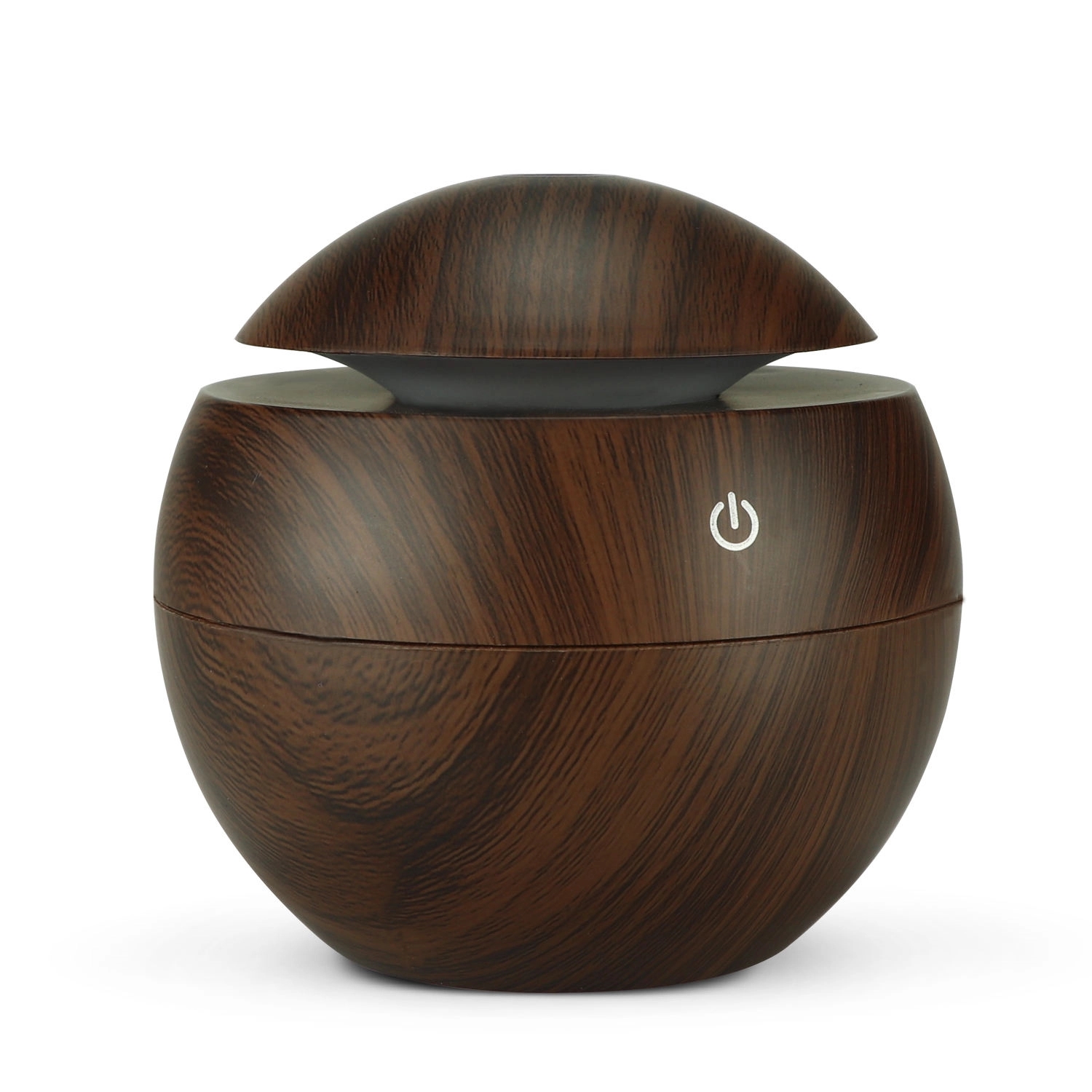 130Ml Usb Electric Air Humidifier Wood Grain 7 Color Lights - Image 8