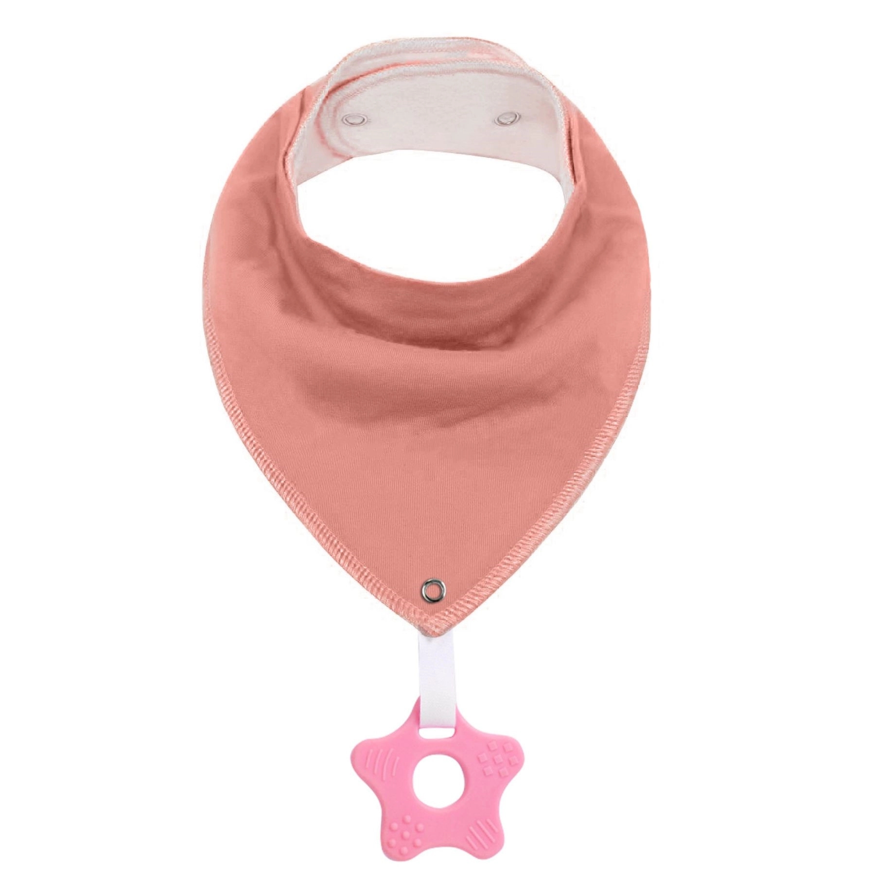 Cotton Baby Bandana Drool Bibs Teething Toys - Image 3