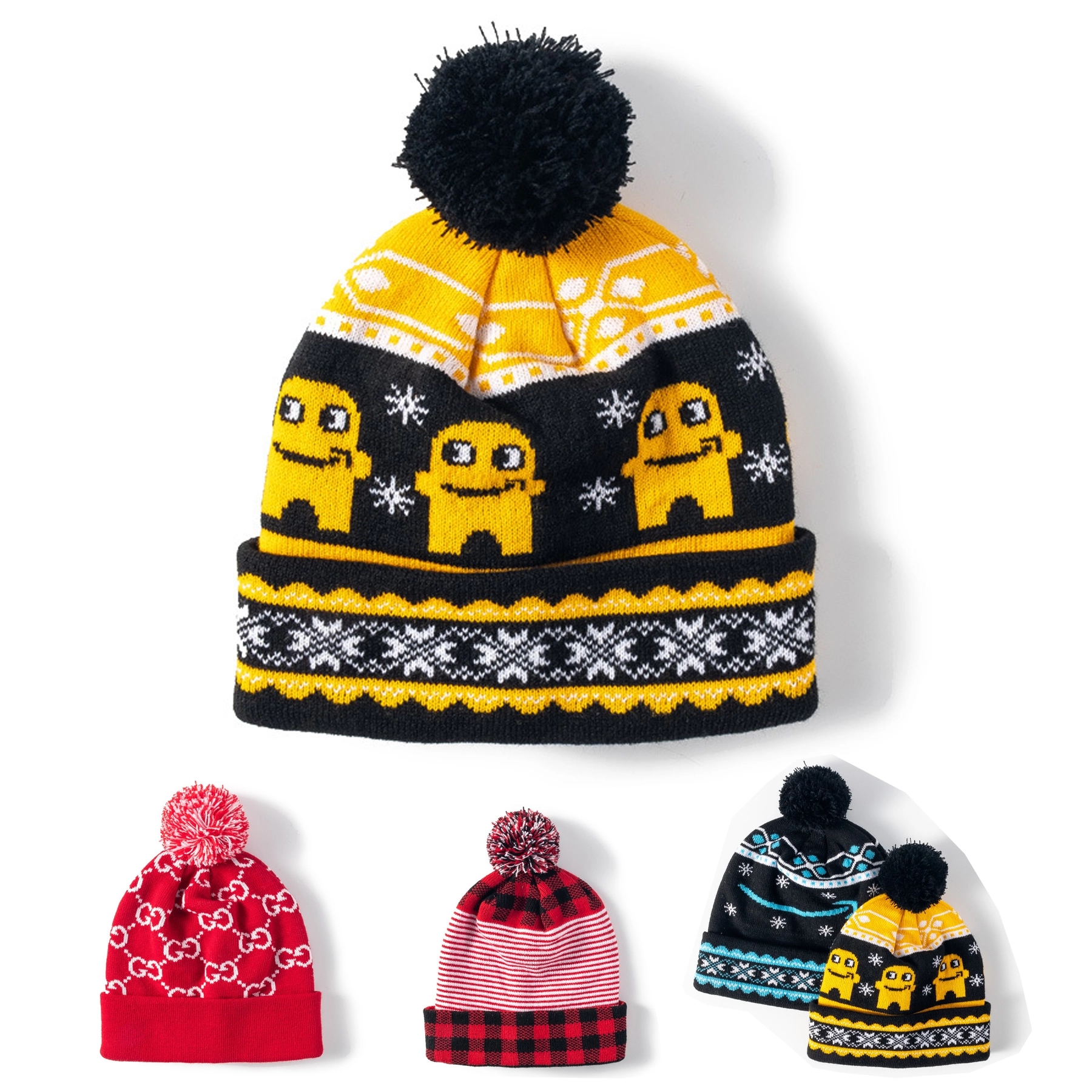 Jacquard Knitted Cap