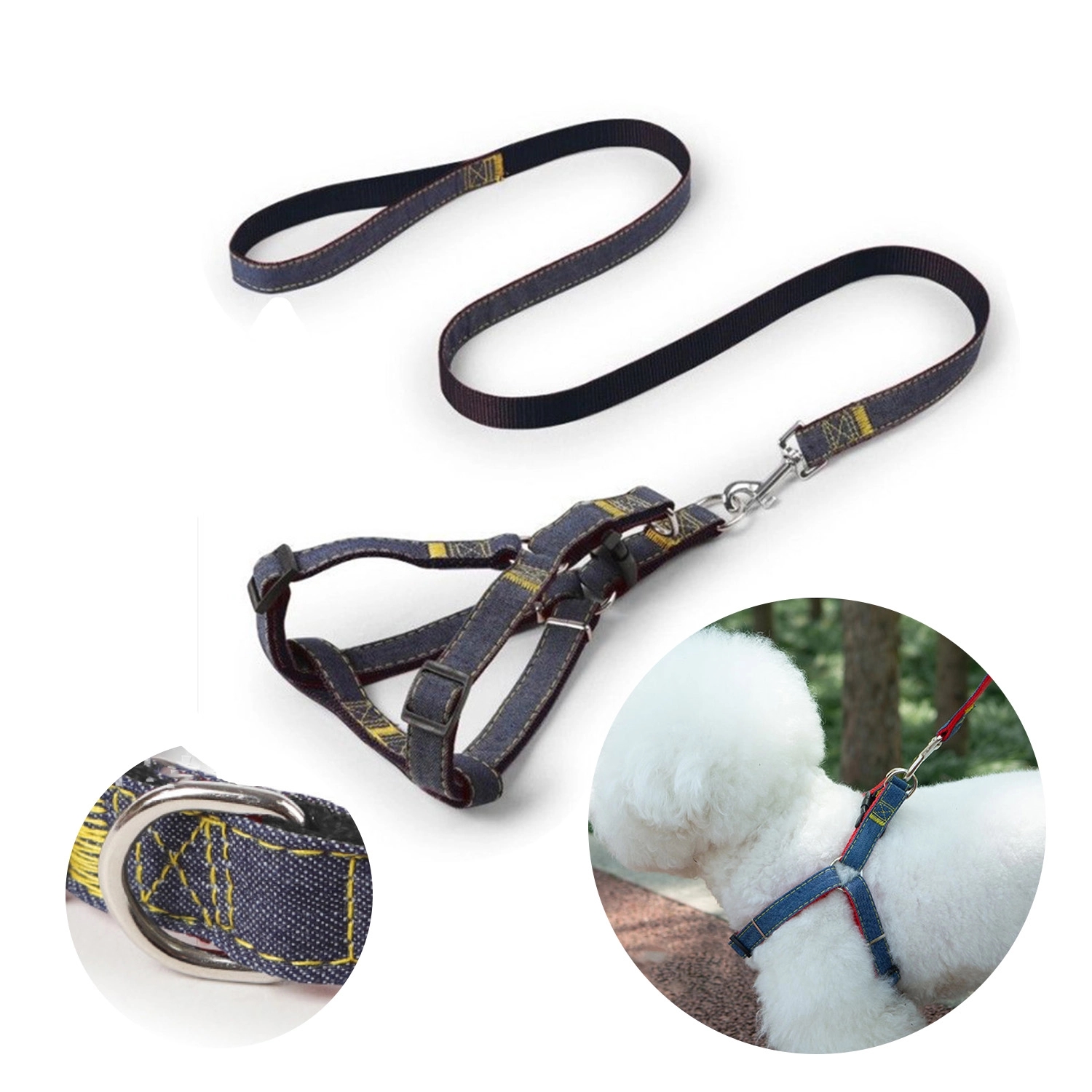 Durable Dog Harness & Leash Set