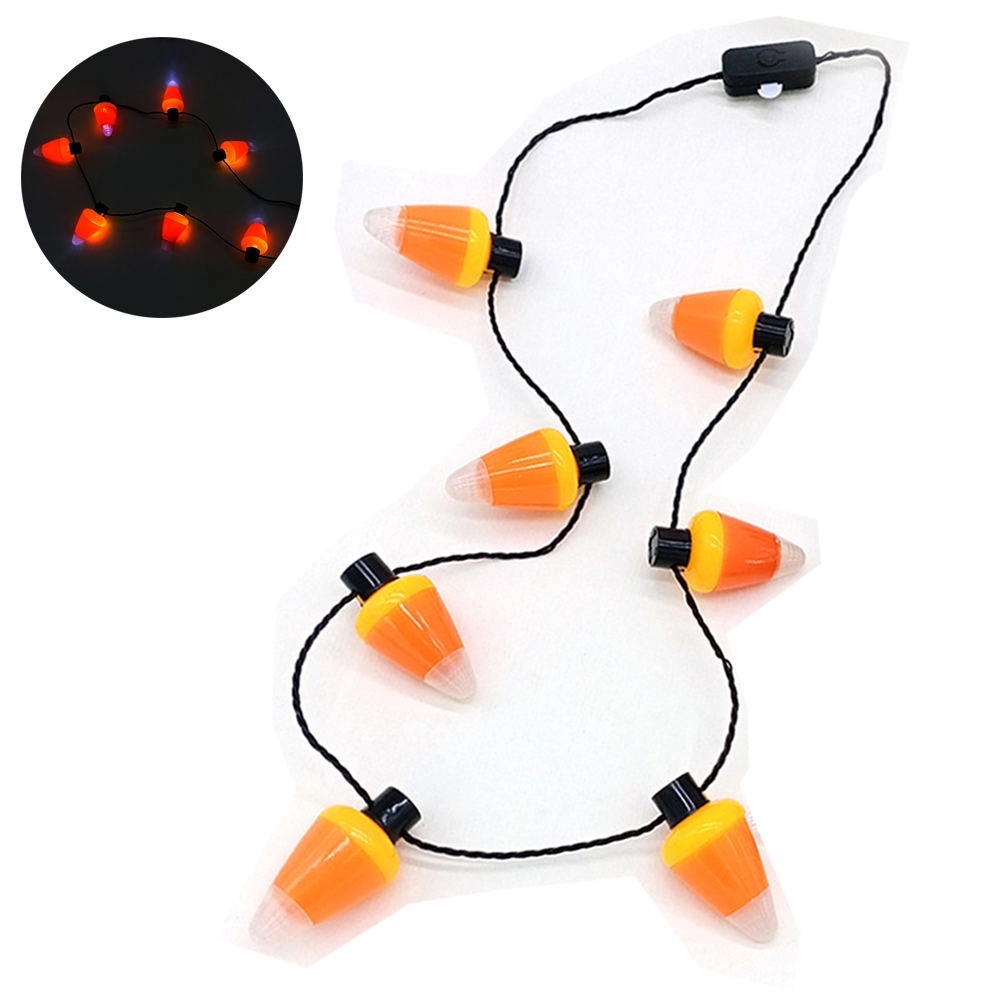 Led Light-Emitting Corn Necklace
