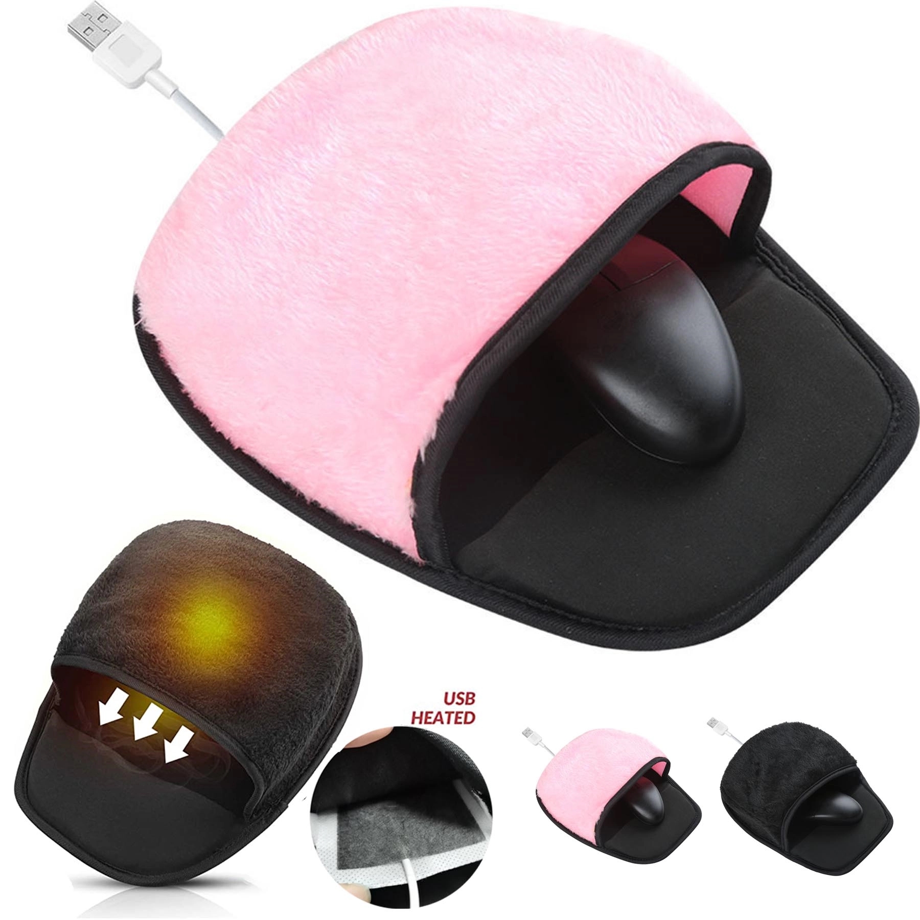 Usb Heated Mouse Pad Hand Warmer