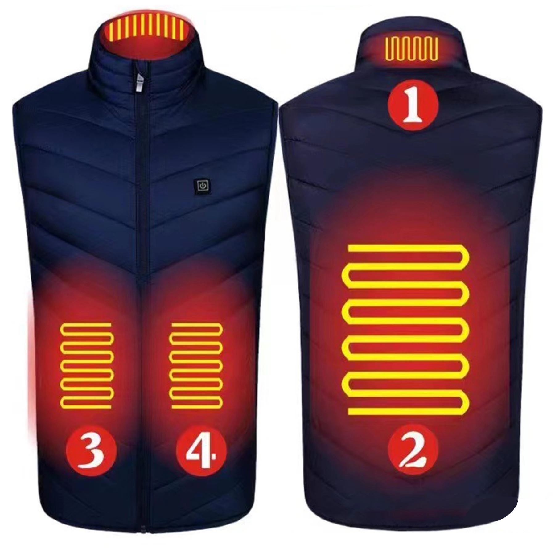 Heated Usb Charging Heating Vest