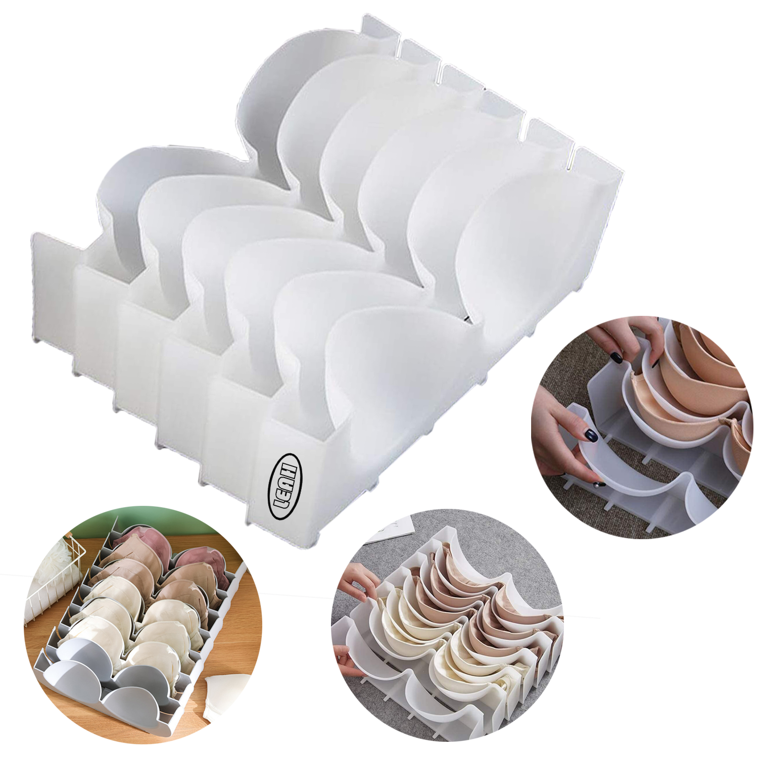 Wardrobe Plastic Bra Storage Box