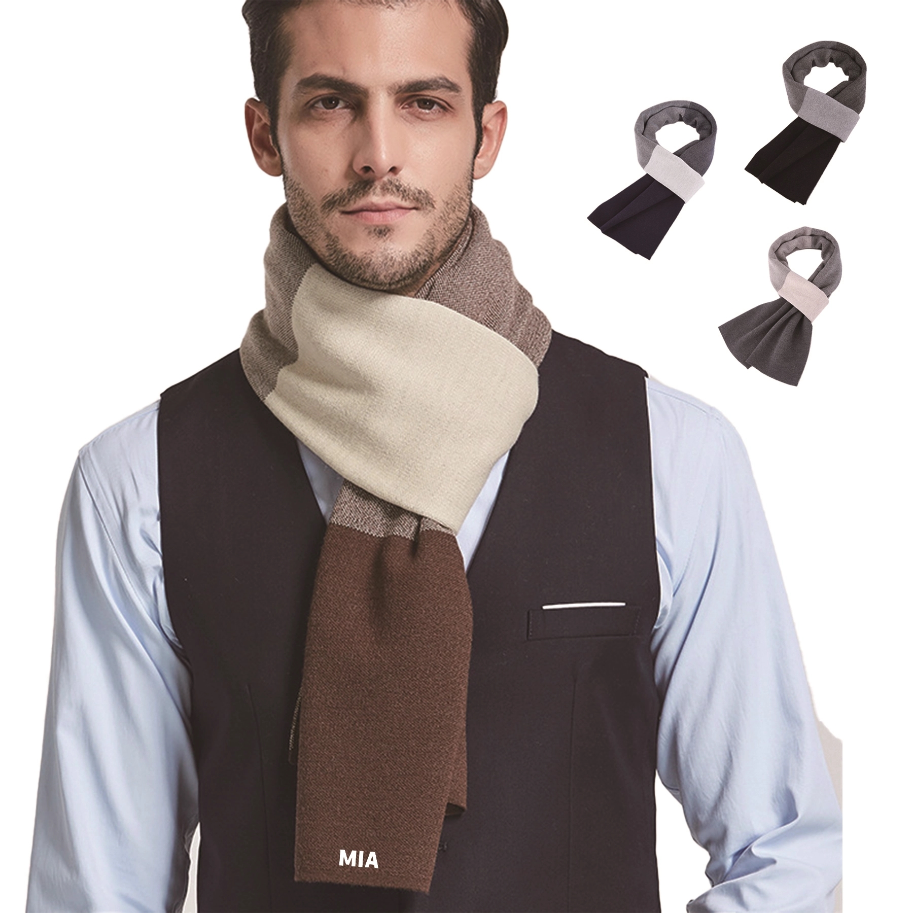 Men'S Wool Scarf