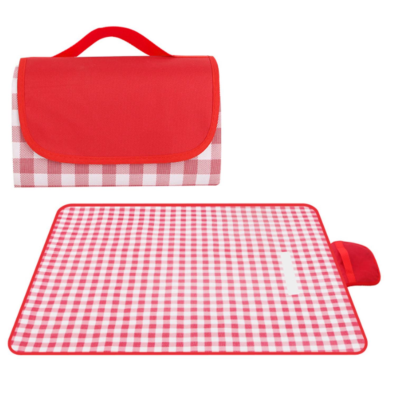 Lightweight Non-woven Picnic Blankets with Carry Handle - Image 3