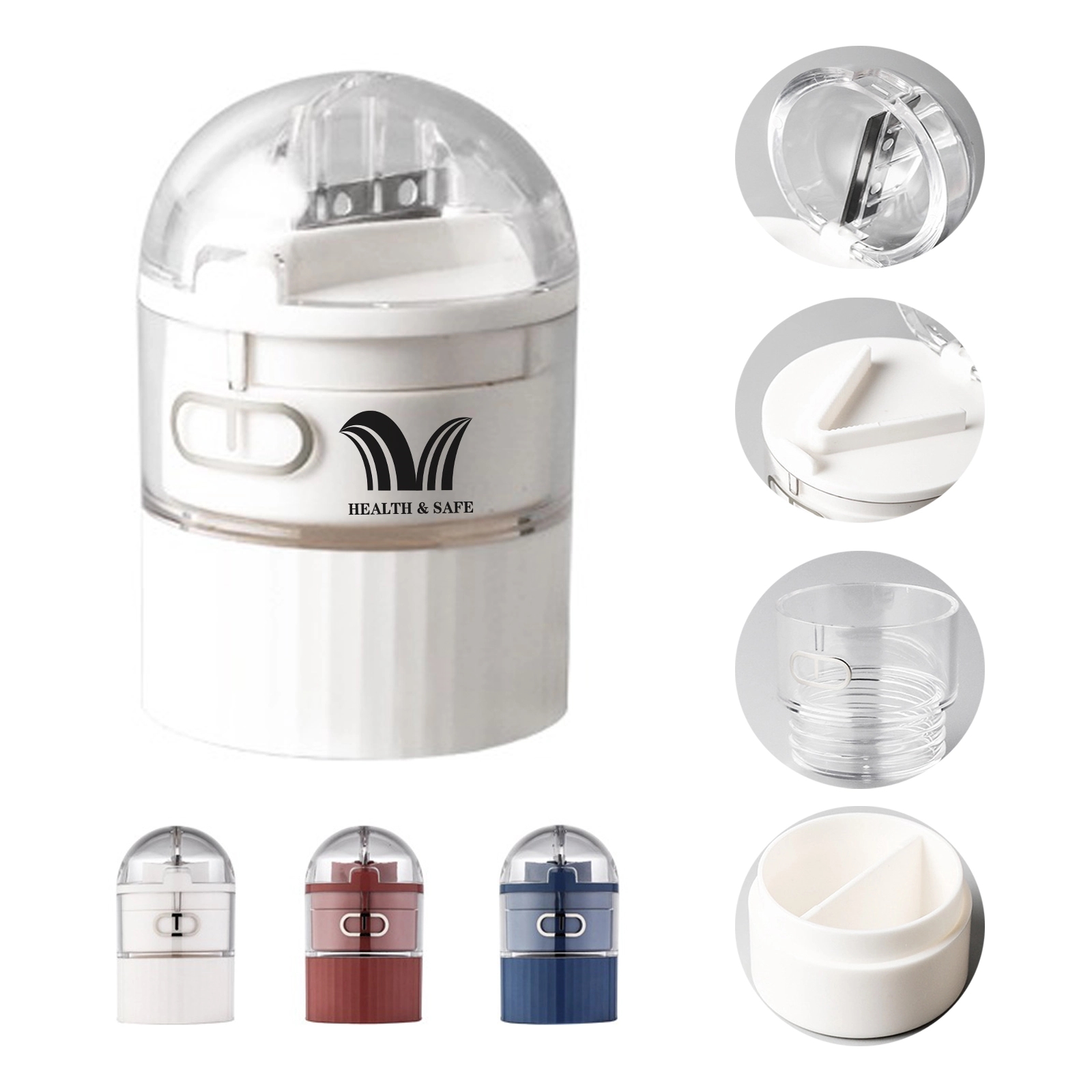 Pill Cutter Organizer