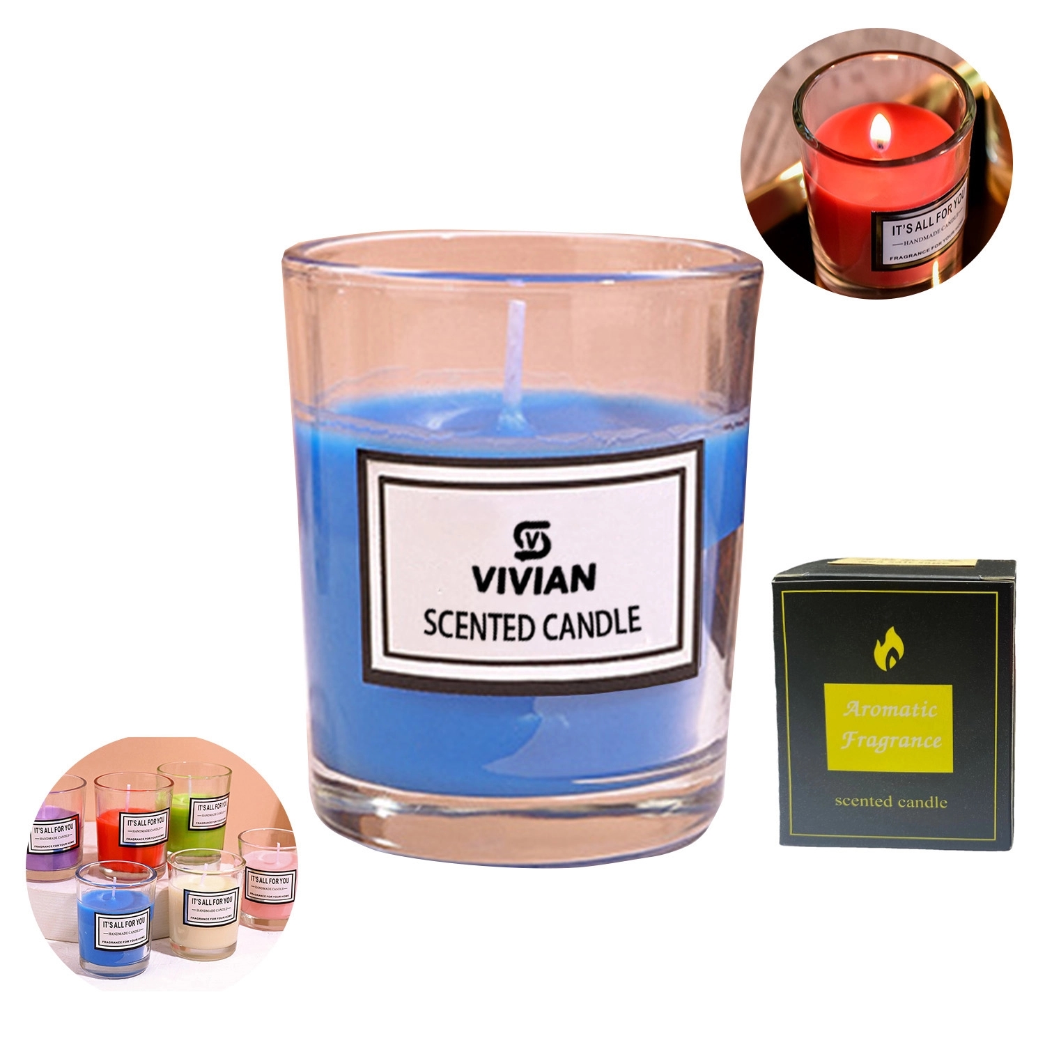 3 Oz. Aromatherapy Tmbler Candles