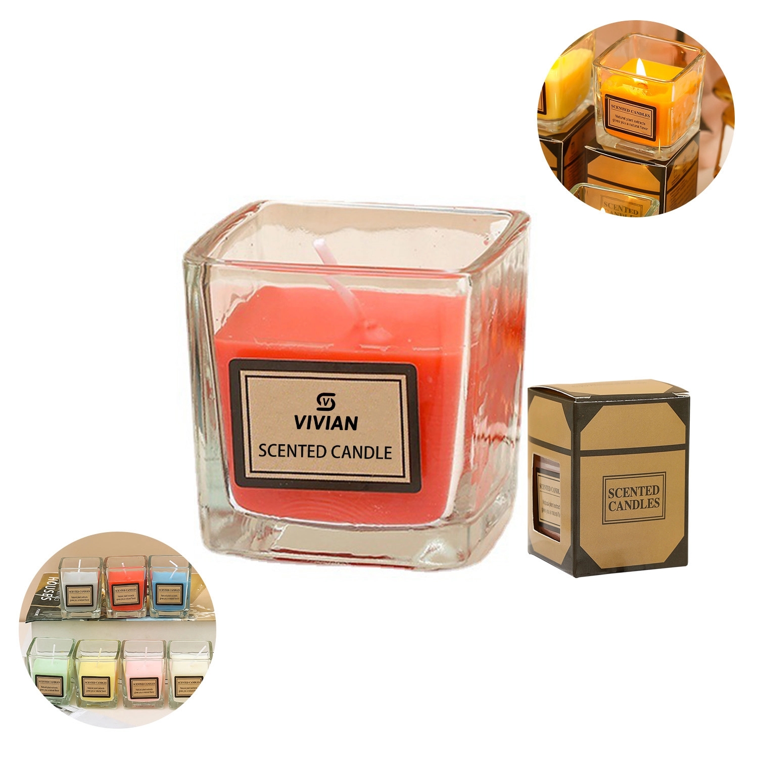 4 Oz. Scented Candles