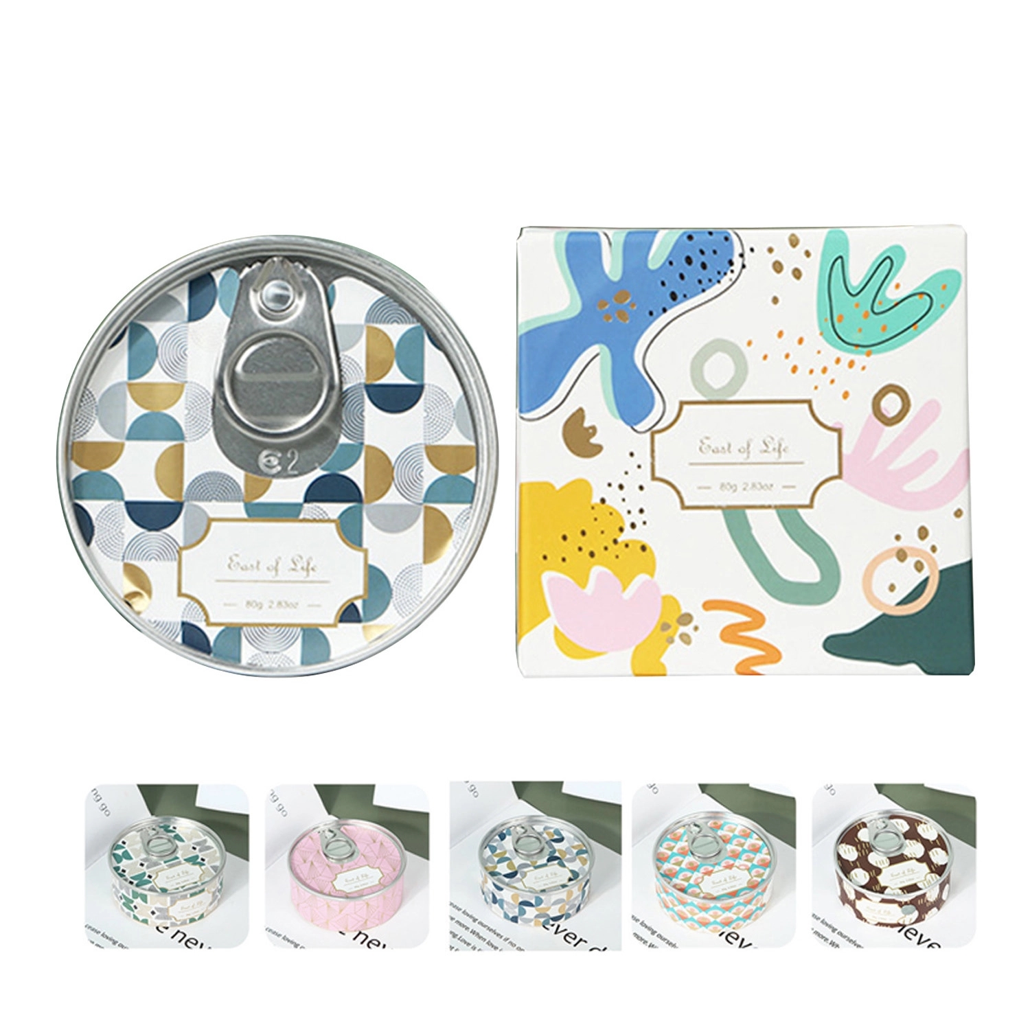 7.5 Oz. Soy Wax Scented Candles In Can