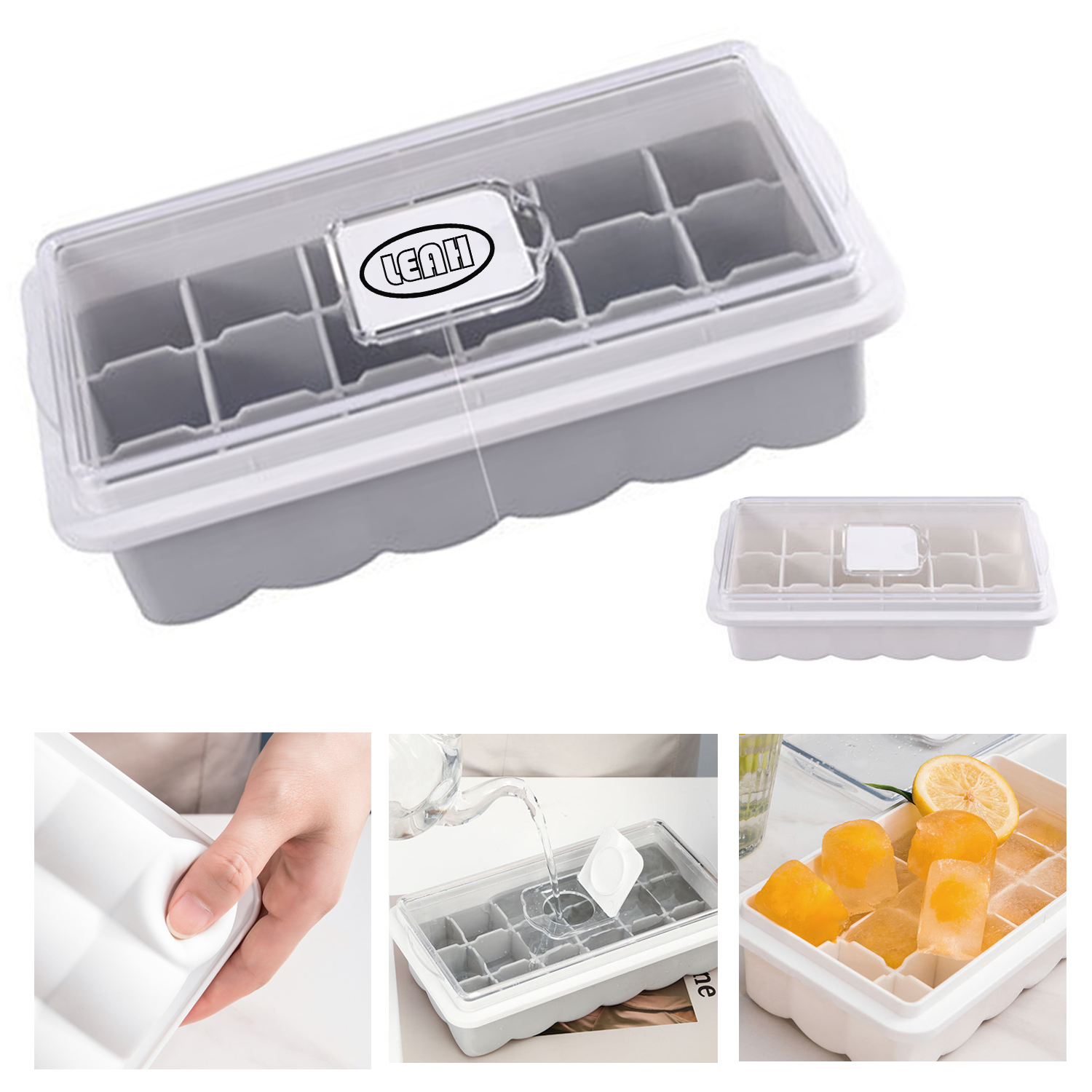 Ice Cube Tray With Lid