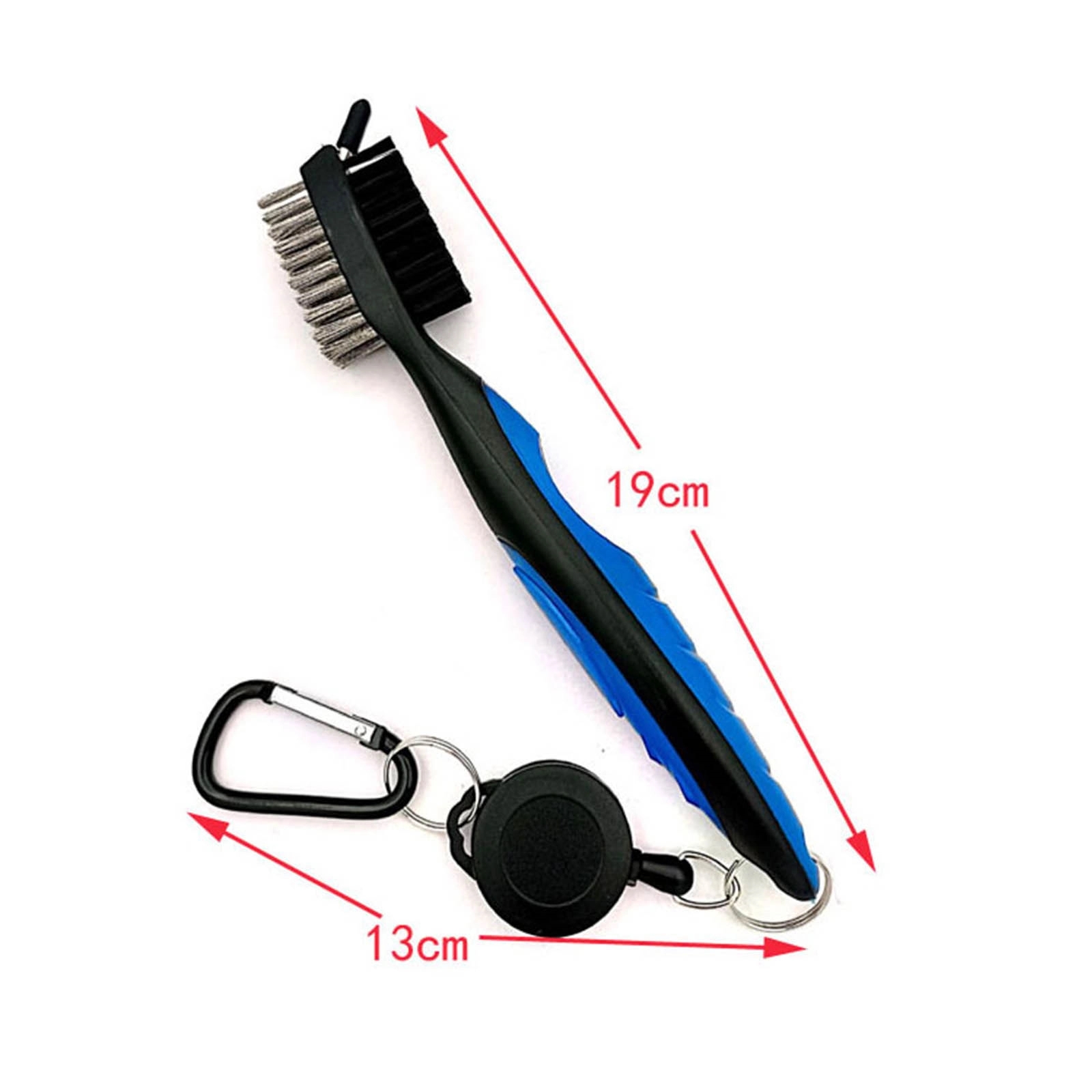 5 Pcs Golf Towel Club Cleaner Brush Sharpener Divot Tool Kit - Image 3