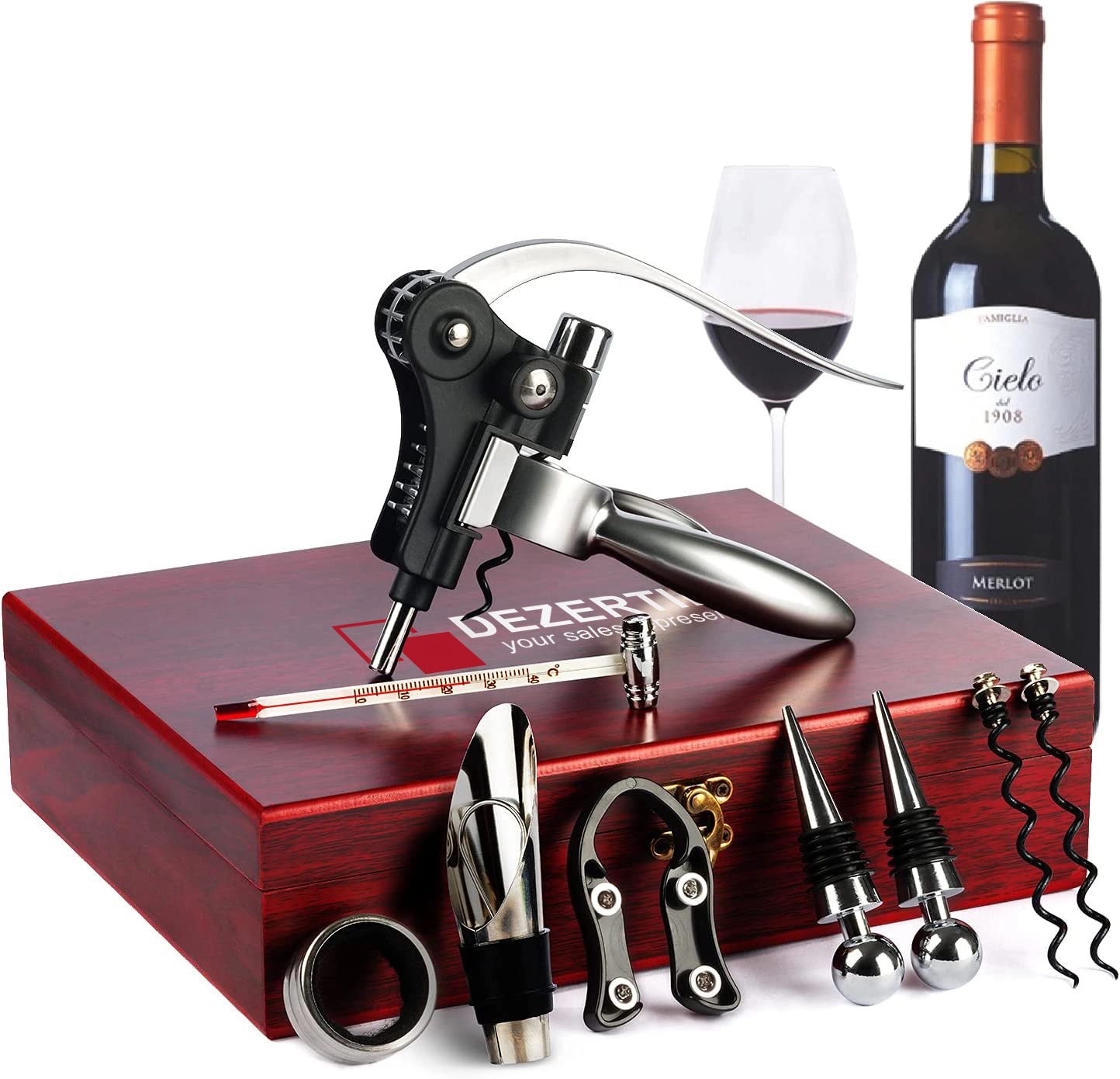 9-Pieces Wine Opener Set