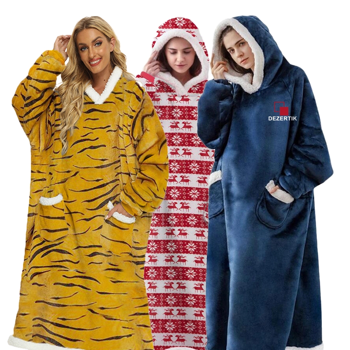 Oversized Hoodie Blanket 30X60"