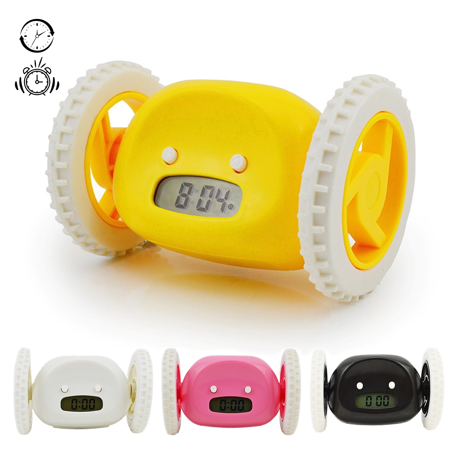 Alarm Clock On Wheels