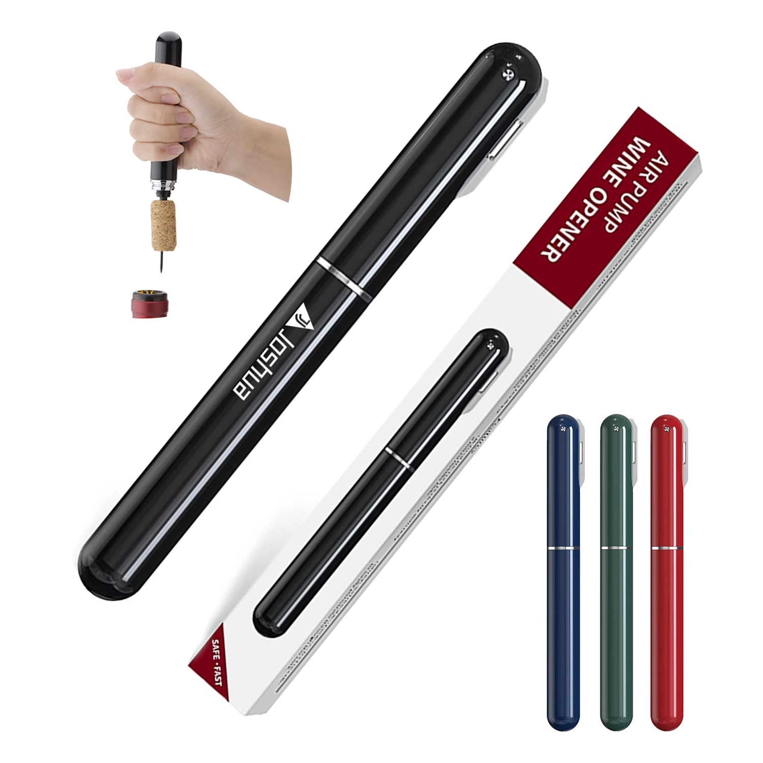 Pen Shaped Air Pressure Pump Wine Bottle Opener