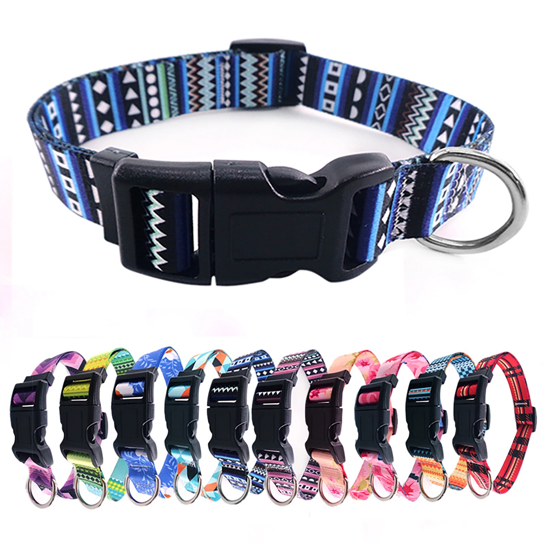 Adjustable Polyester Dog Collar