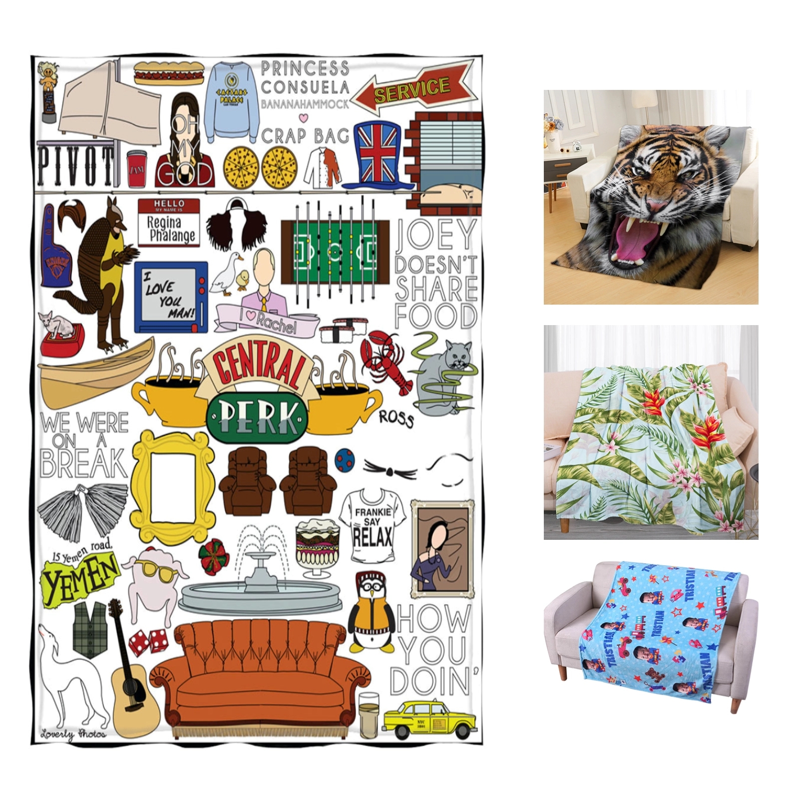 Custom Flannel Blanket