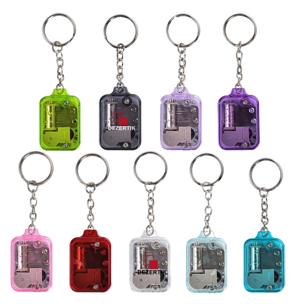 Mini Acrylic Musical Box Keychain