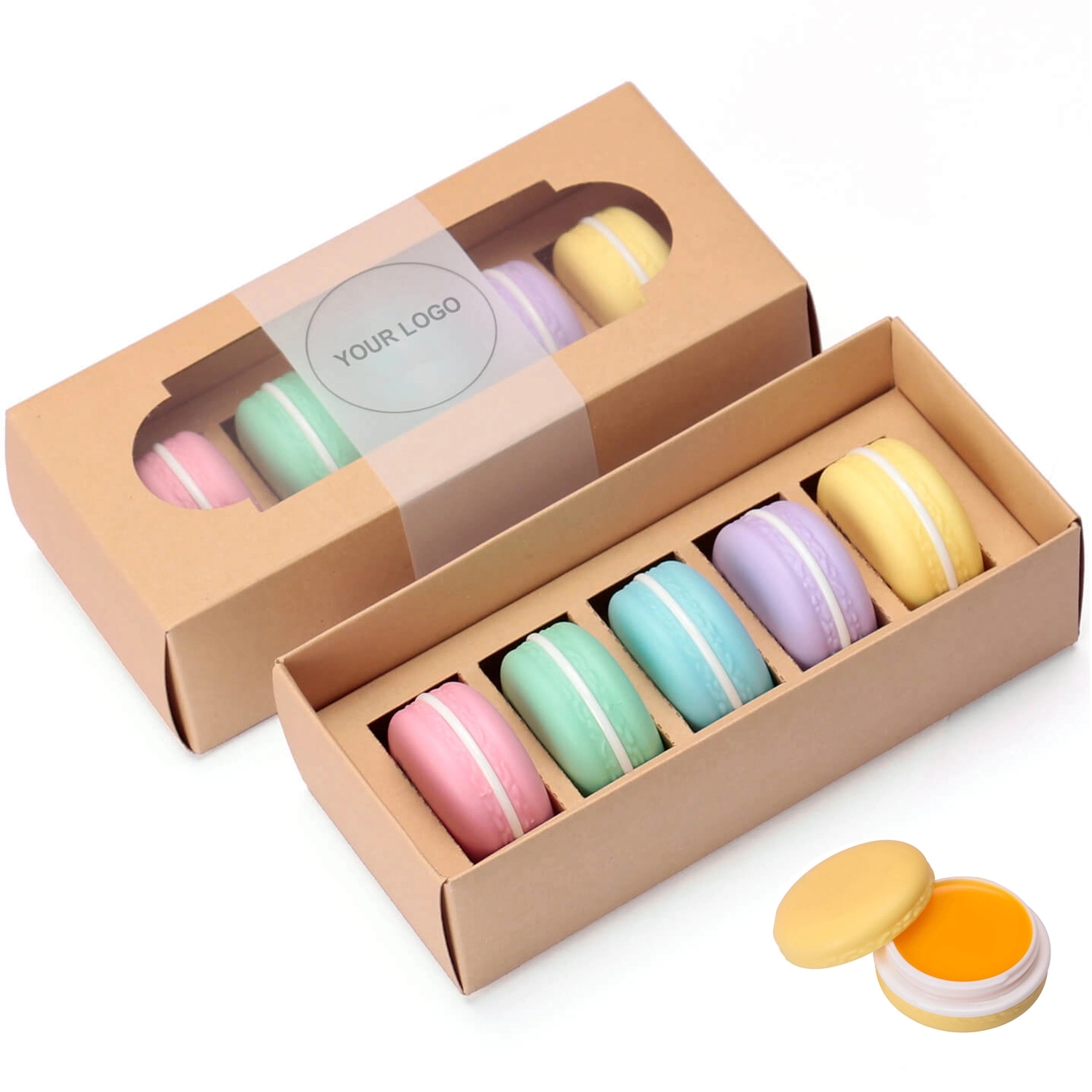 Macaron Lip Balm Gift Set