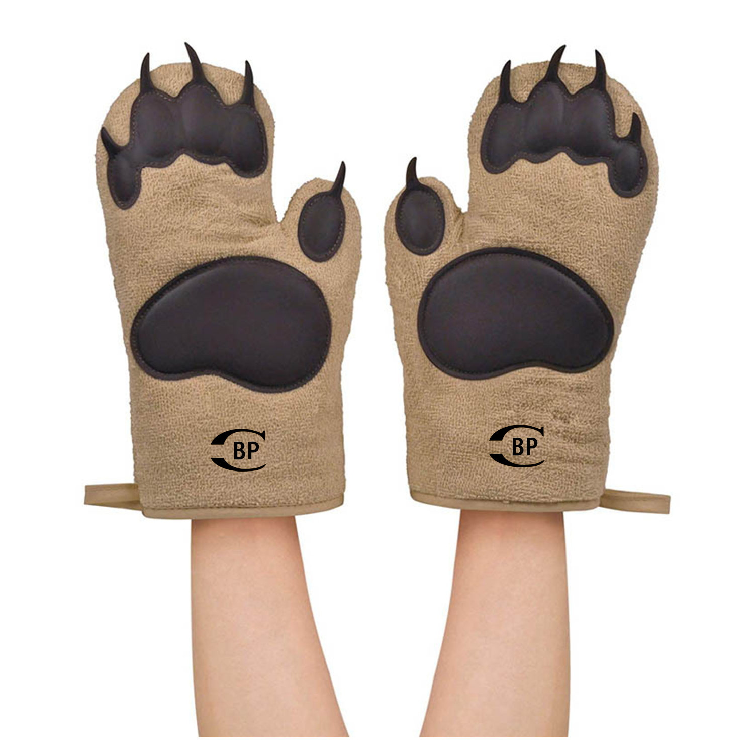 Oven Mitts Bear Hands, Set of 2