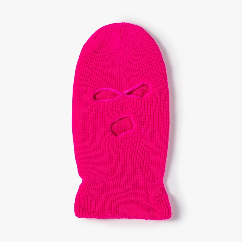 Warm Knit 3 Hole Full Face Ski Mask - Image 3