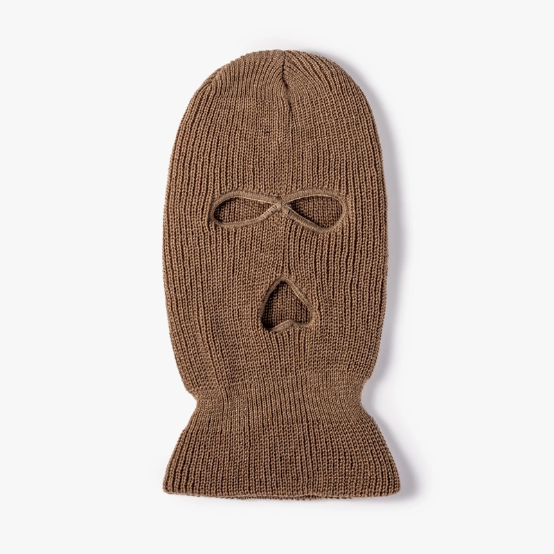 Warm Knit 3 Hole Full Face Ski Mask - Image 4