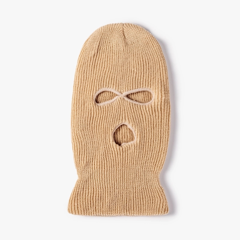 Warm Knit 3 Hole Full Face Ski Mask - Image 8
