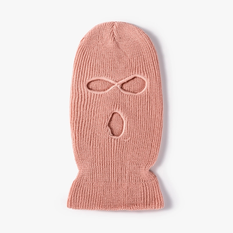 Warm Knit 3 Hole Full Face Ski Mask - Image 9