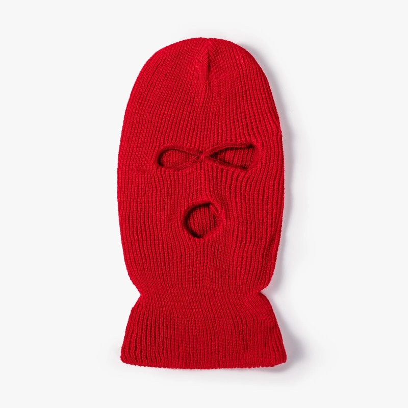 Warm Knit 3 Hole Full Face Ski Mask - Image 14