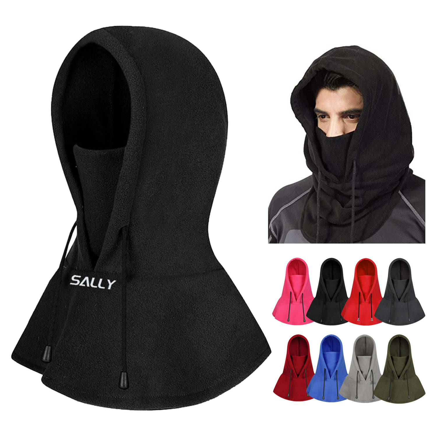 Balaclava Heavyweight Fleece Cold Weather Face And Neck Mask