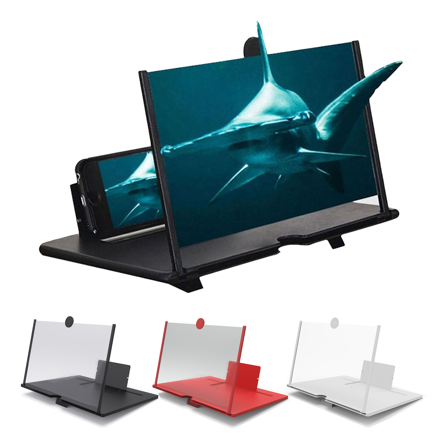 12"Screen Magnifier For Cell Phone Screen Enlarger