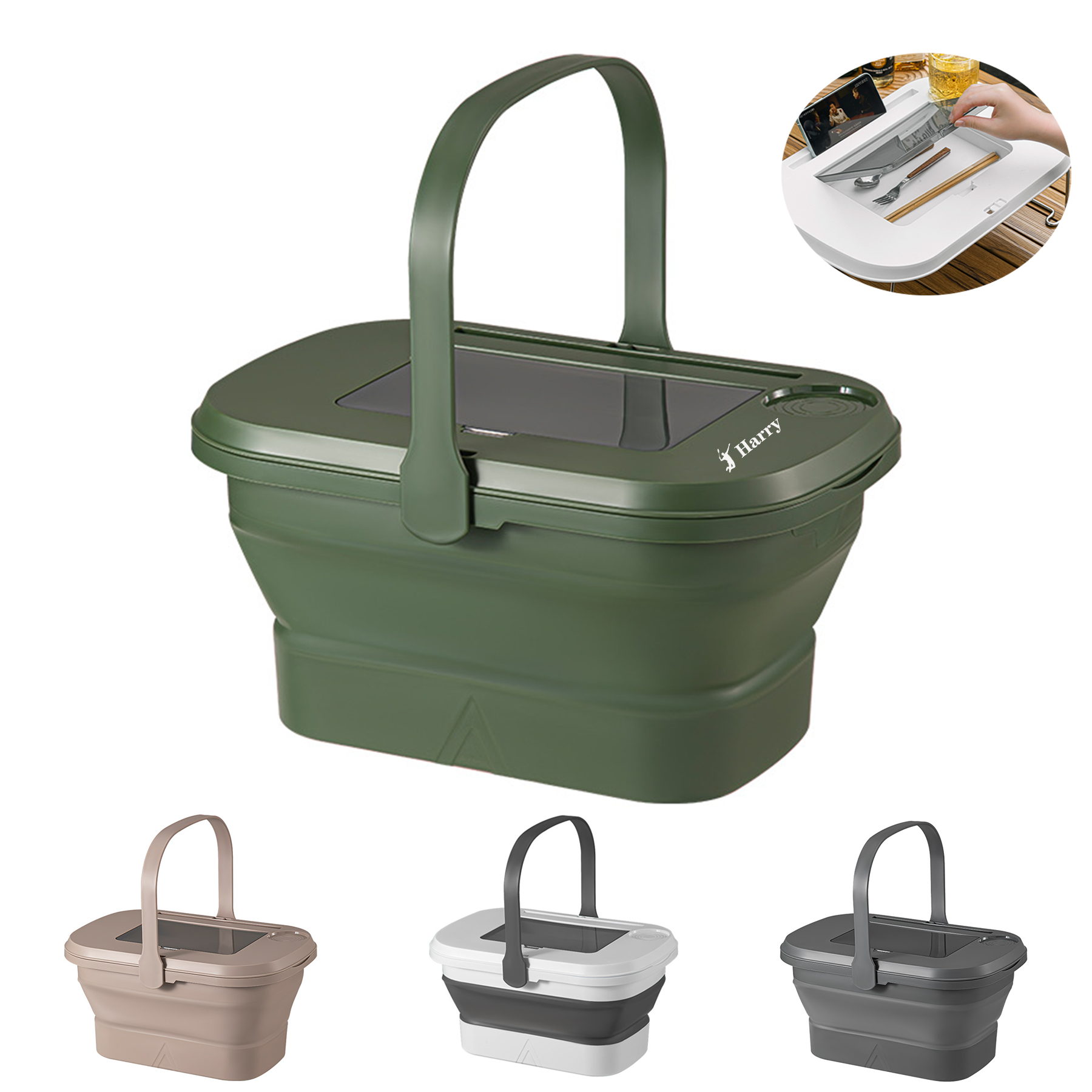 Foldable Picnic Basket