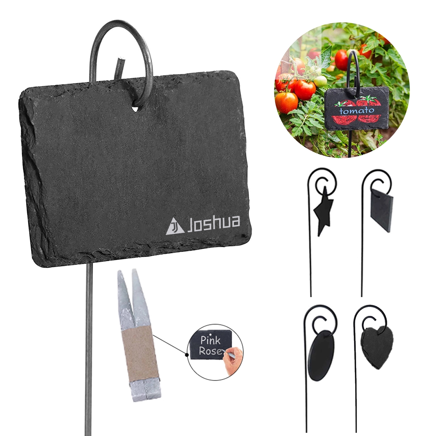 Plant Slate Garden Signs