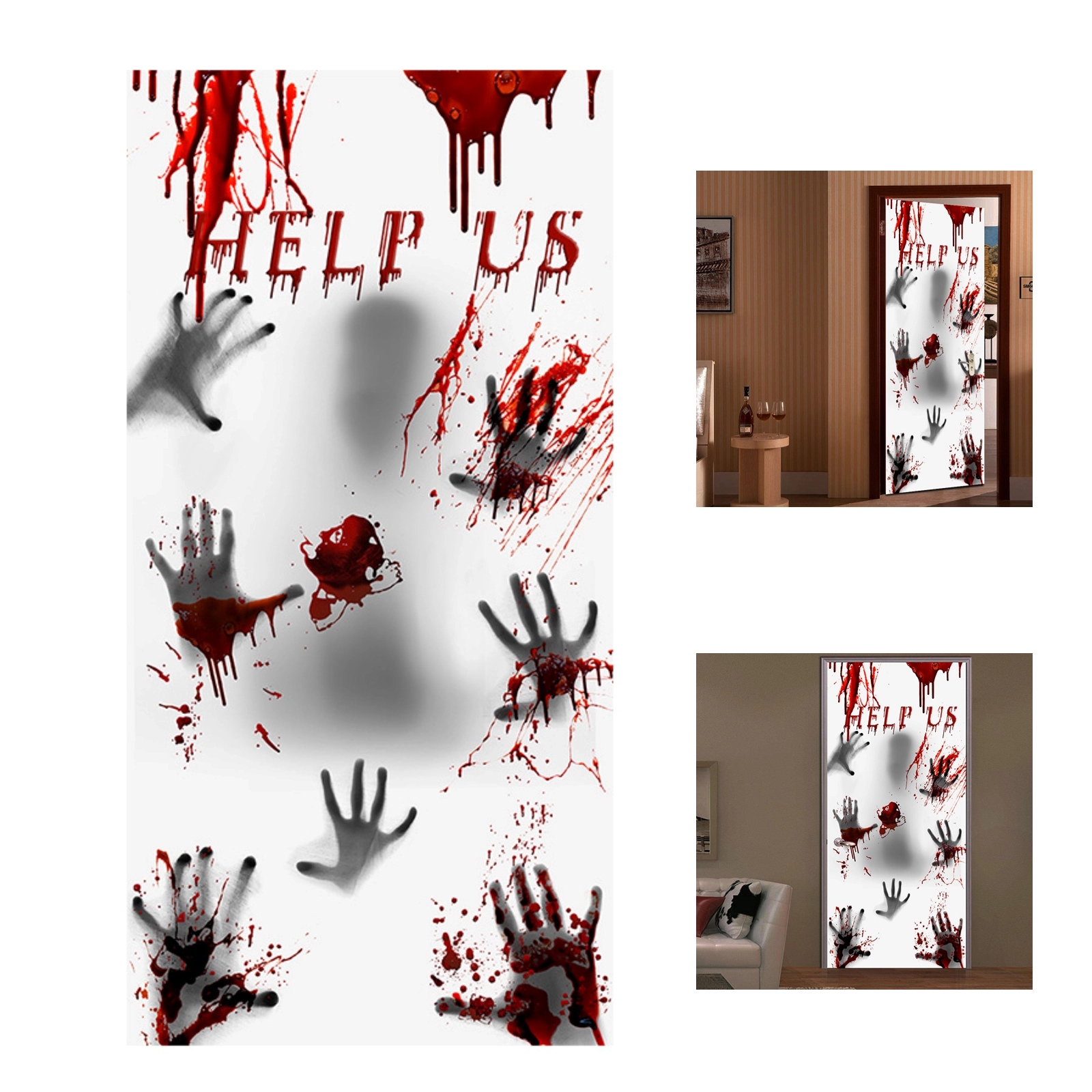 Halloween Custom Curtain