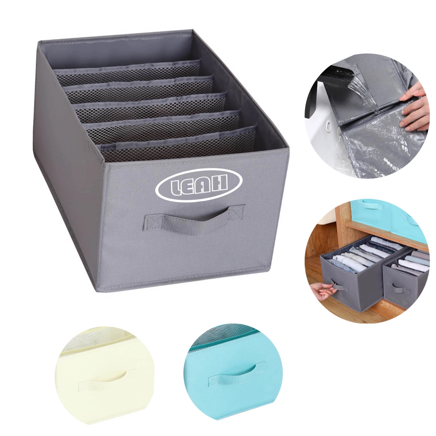 Foldable Underwear Sock Organizer