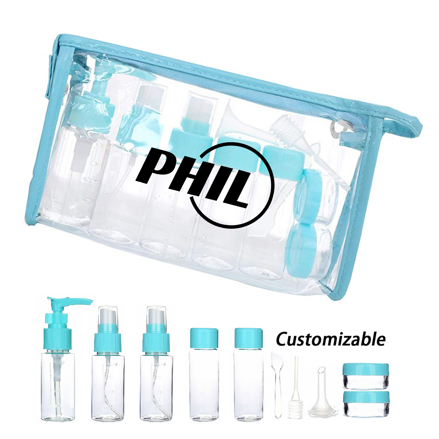 1.4 Oz.Refillable Spray Bottle Travel Suit