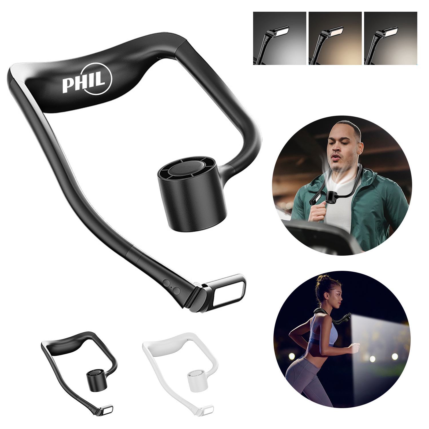 Free Bladeless Neck Fan