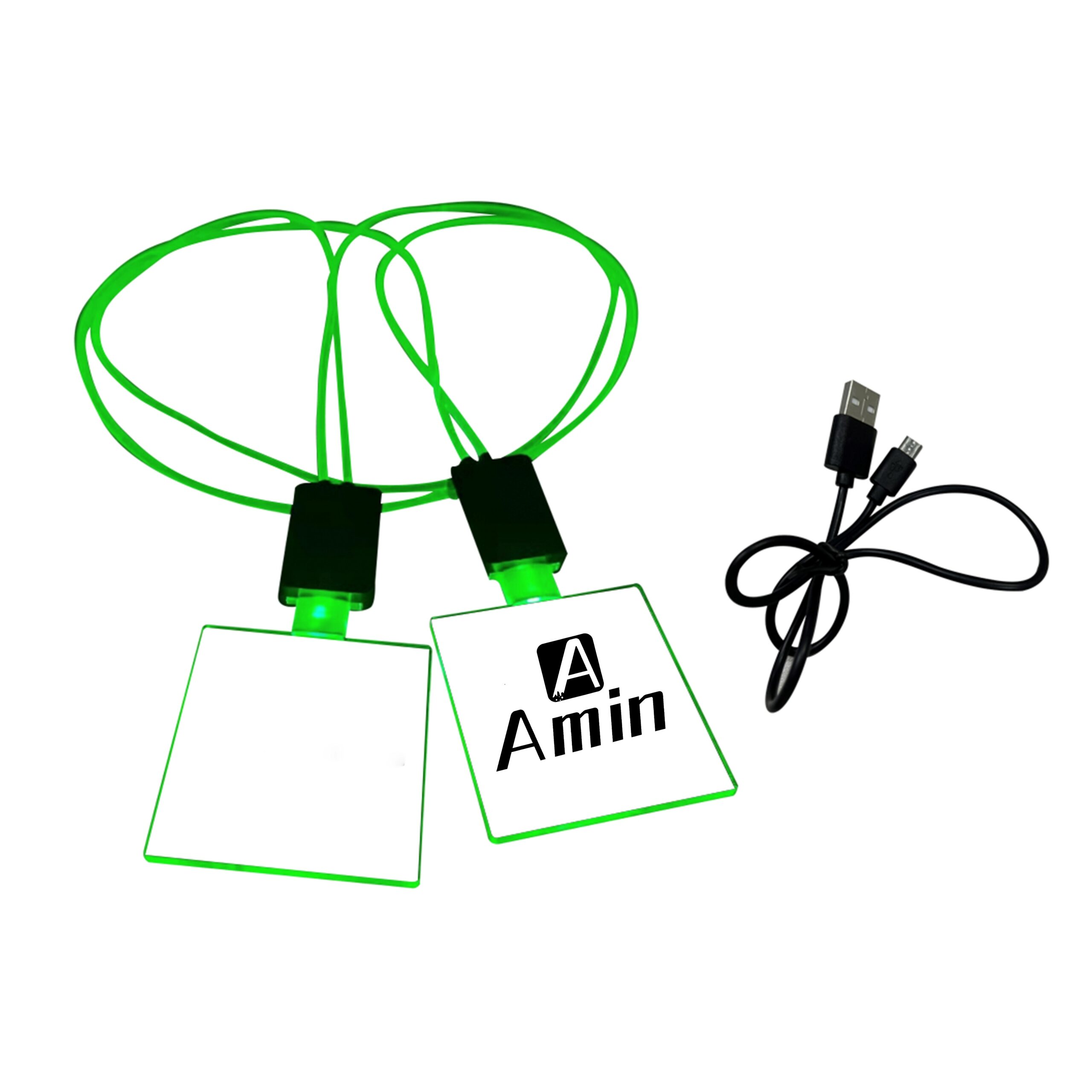 Chargeable Led Badge