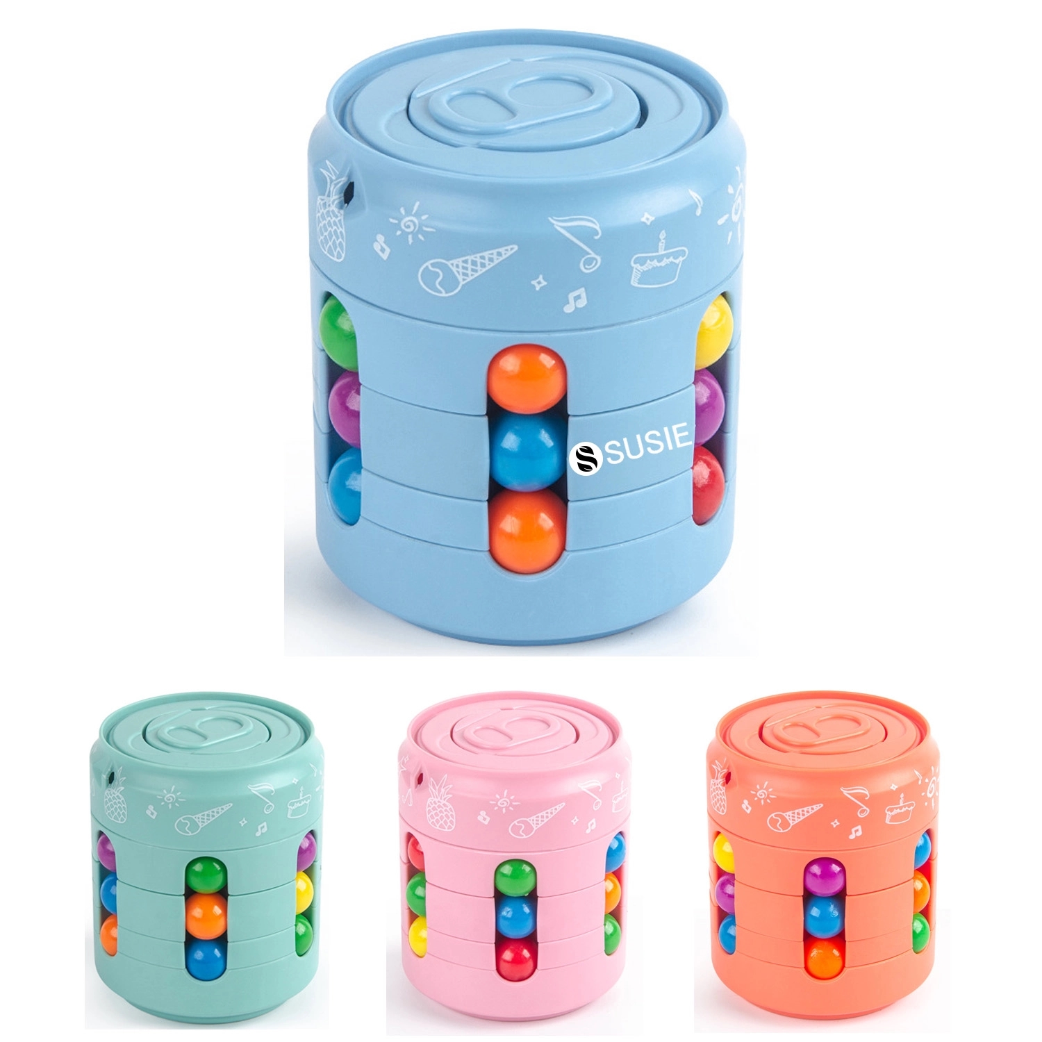 Cans Bean  Fingertip Toys