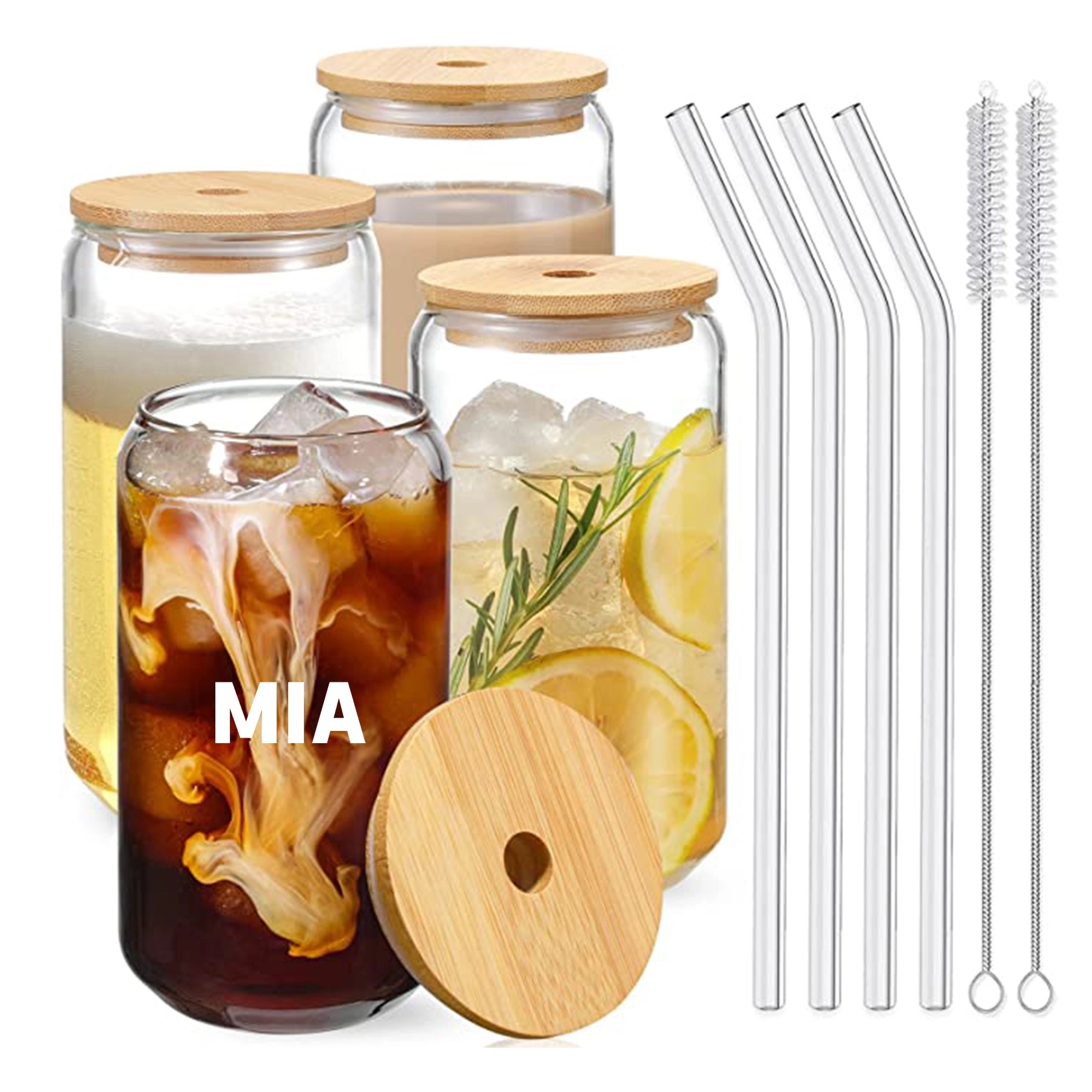 Can Shaped Glass Cups