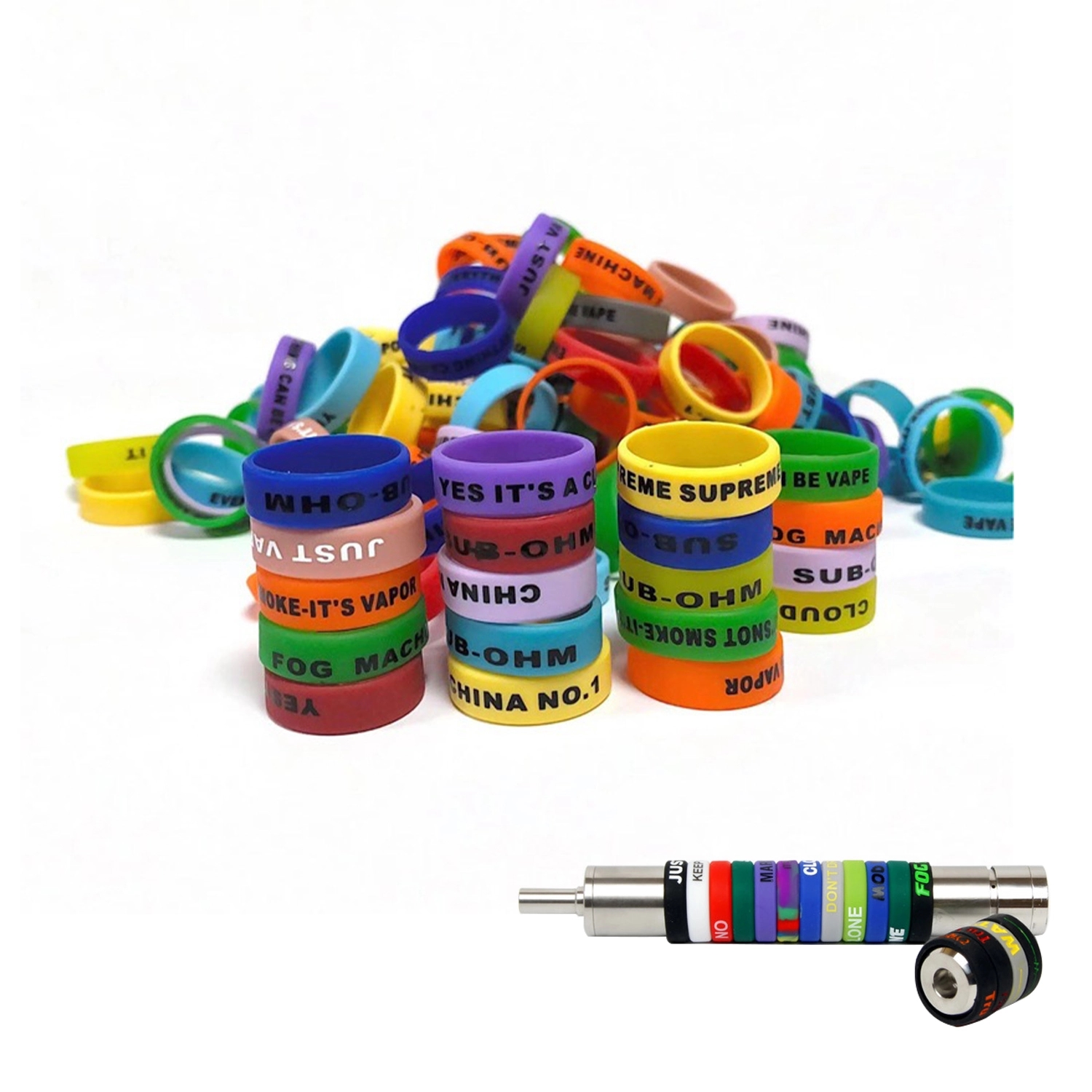 Luminous Silicone Bracelets Rings