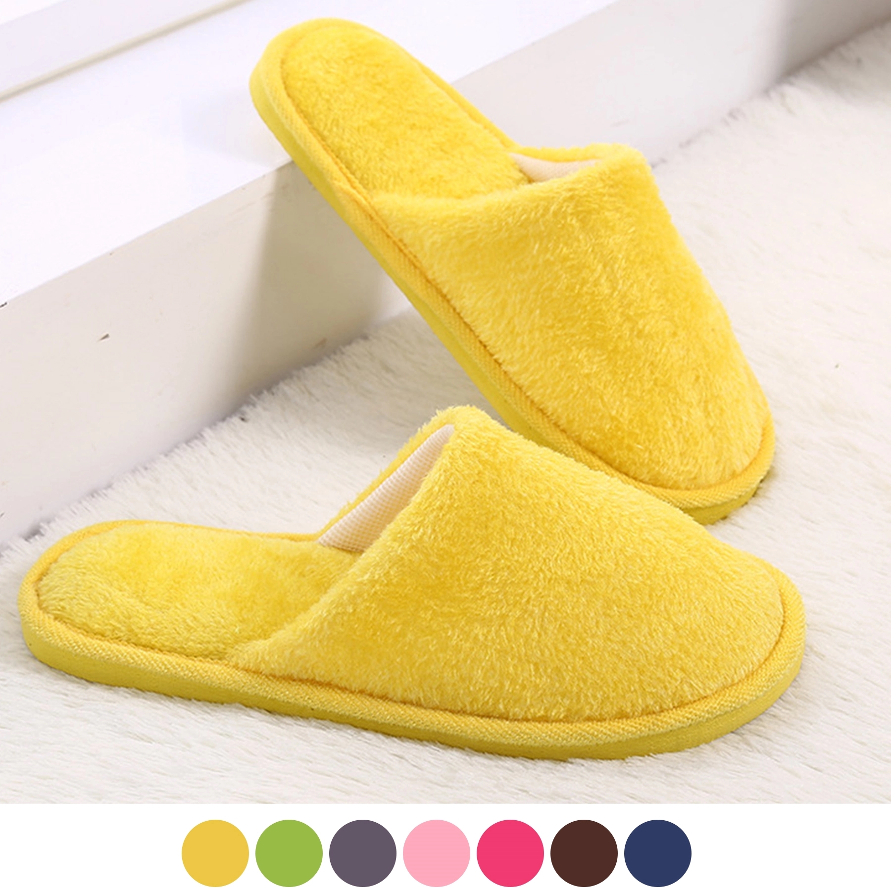 Plush Winter Slippers