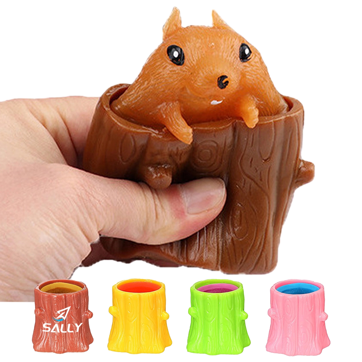 Squeeze Squirrel Cup Toys Decompression