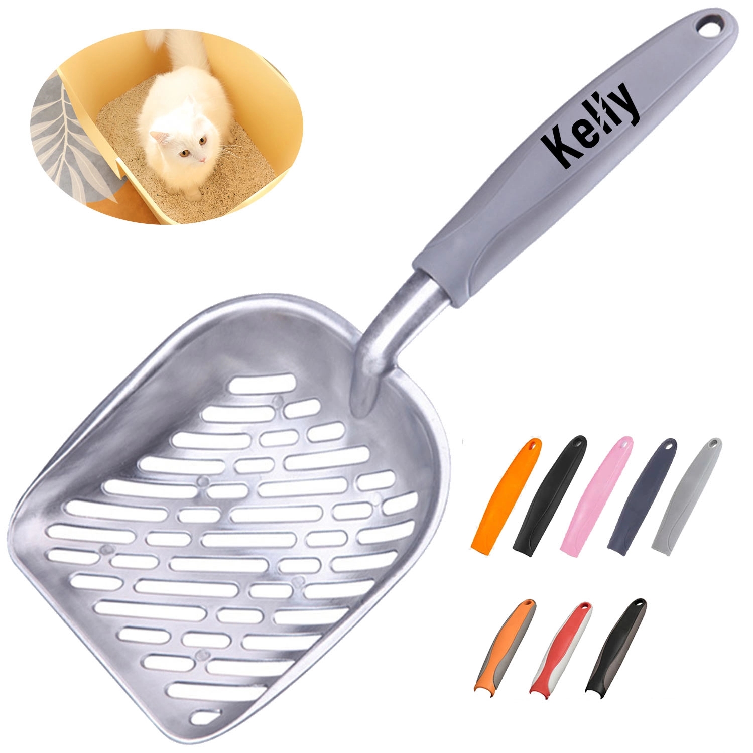 Stainless Steel Cat Litter Scoop