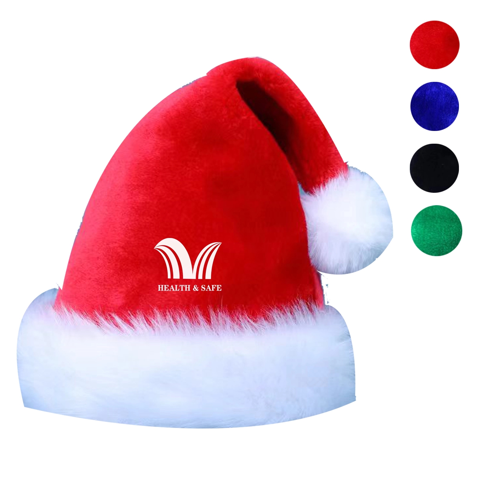 Red Christmas Santa Hat For Adults