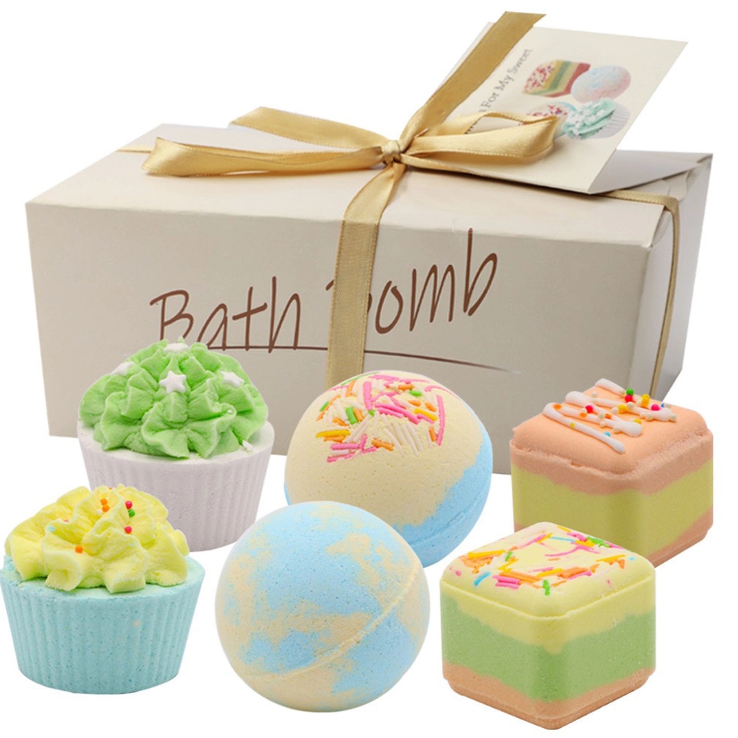 Handmade Variety Pack Of 6 Shower Bombs With Essential Oils