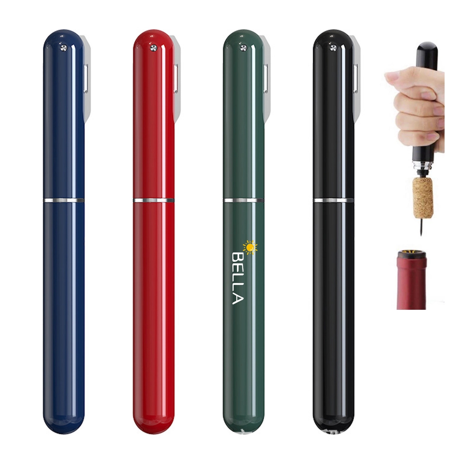 Portable 2-In-1 Enhanced Air Pump Bar Accessories Opener