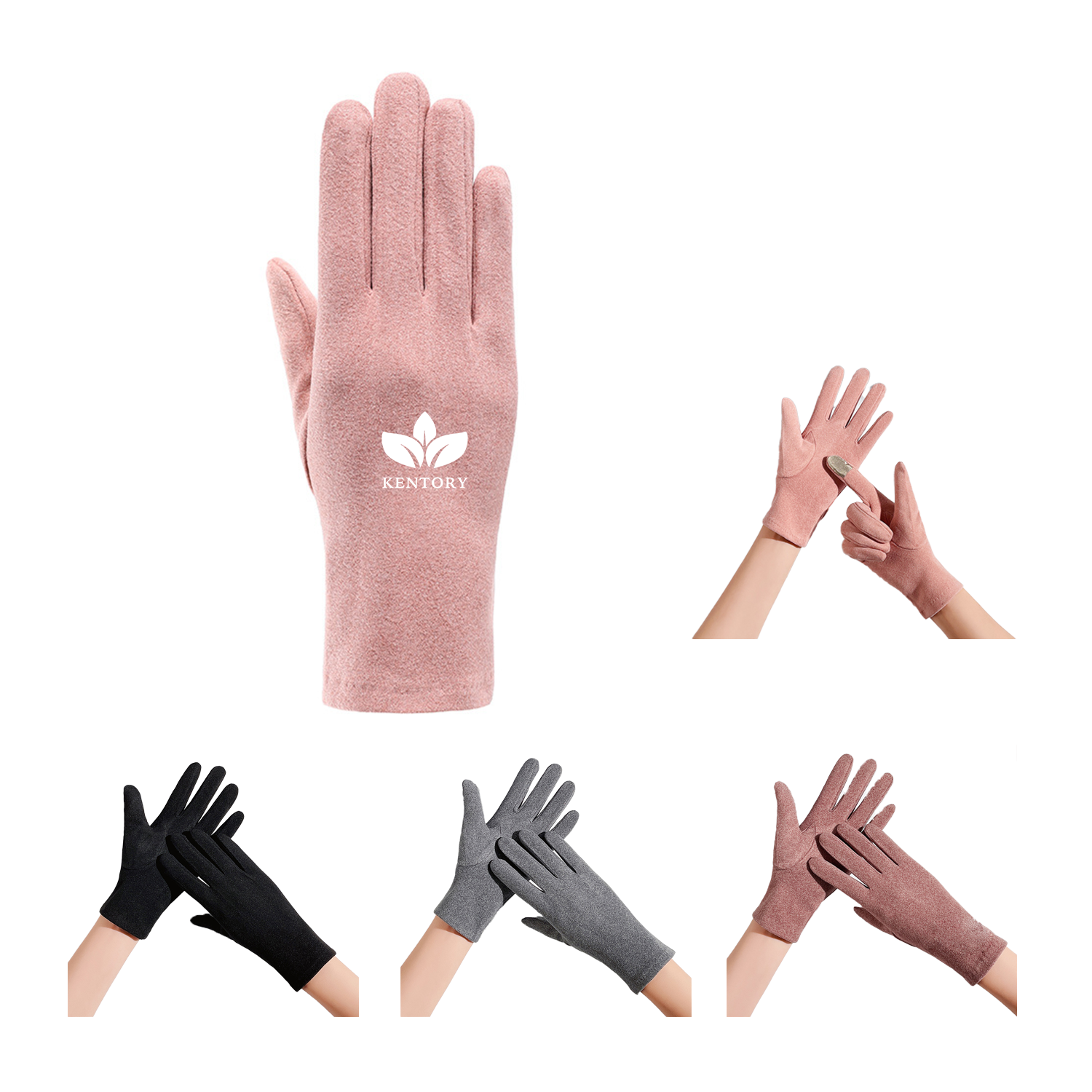 Winter Gloves Women With Touchscreen Fingers