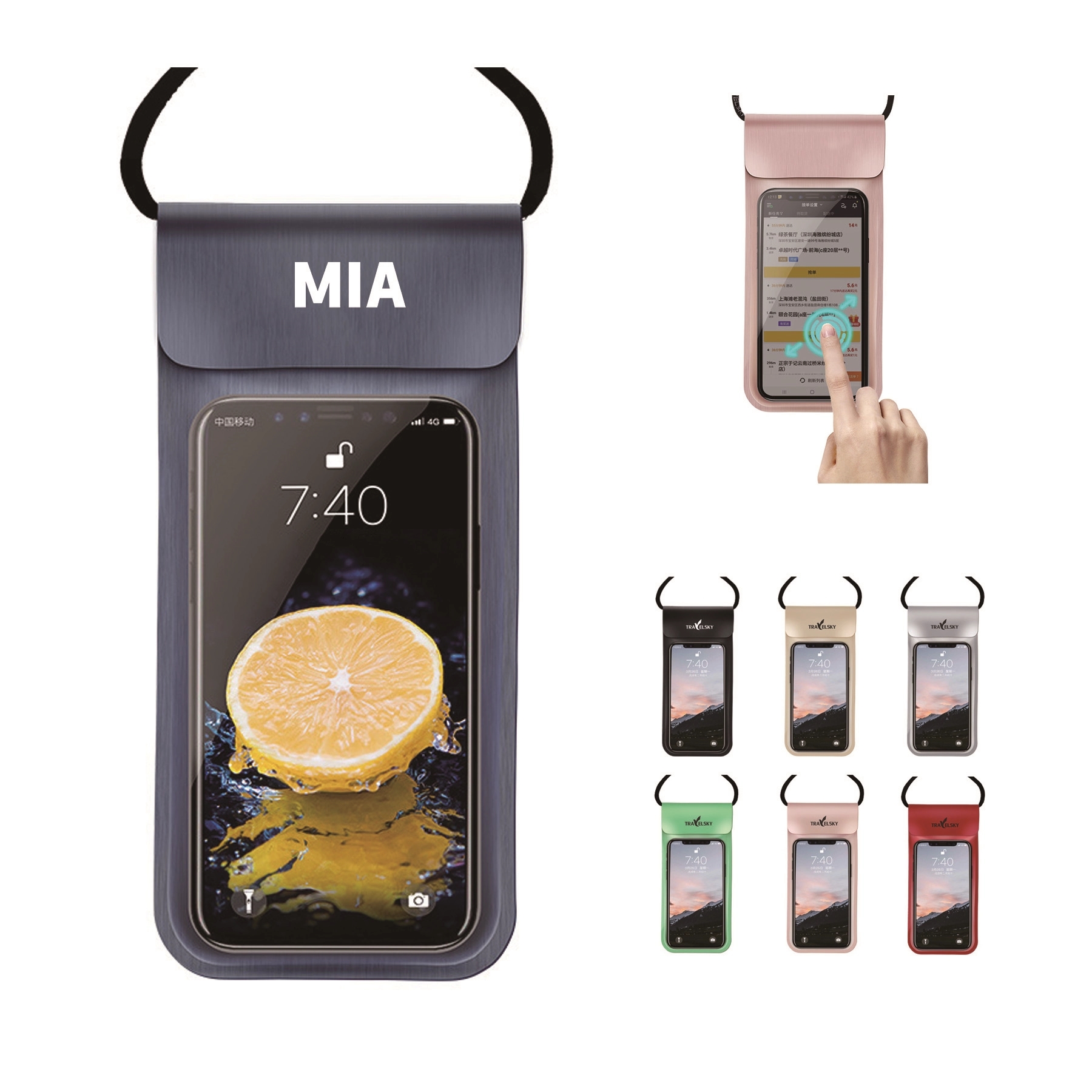 Tpu Mobile Phone Waterproof Bag